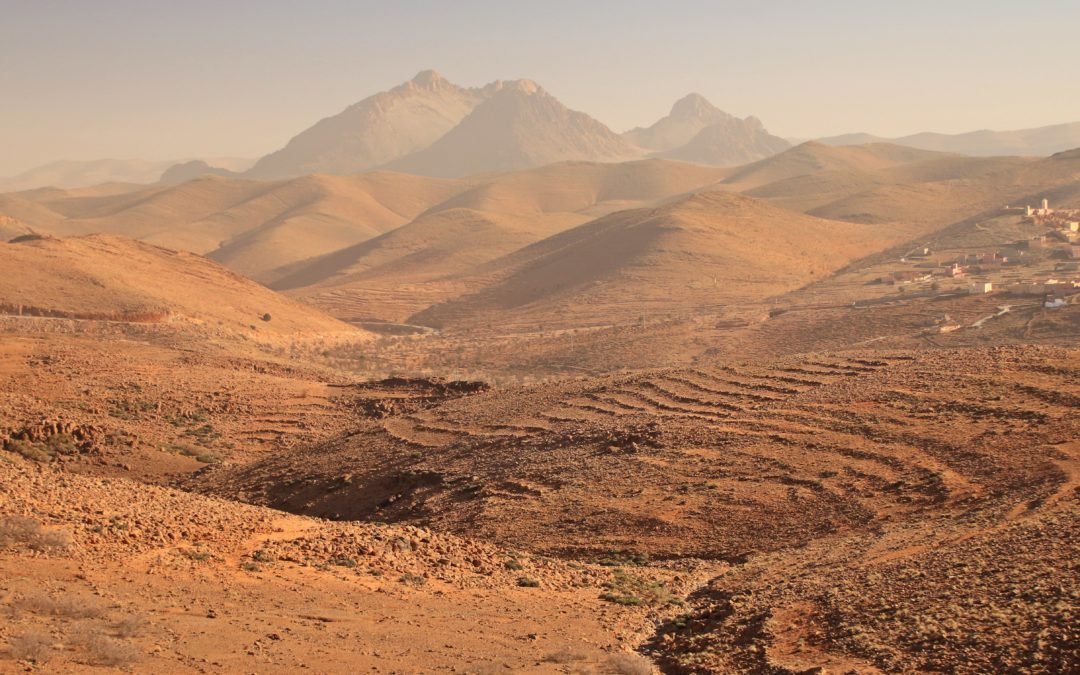 Plateau aride de l'Anti-Atlas