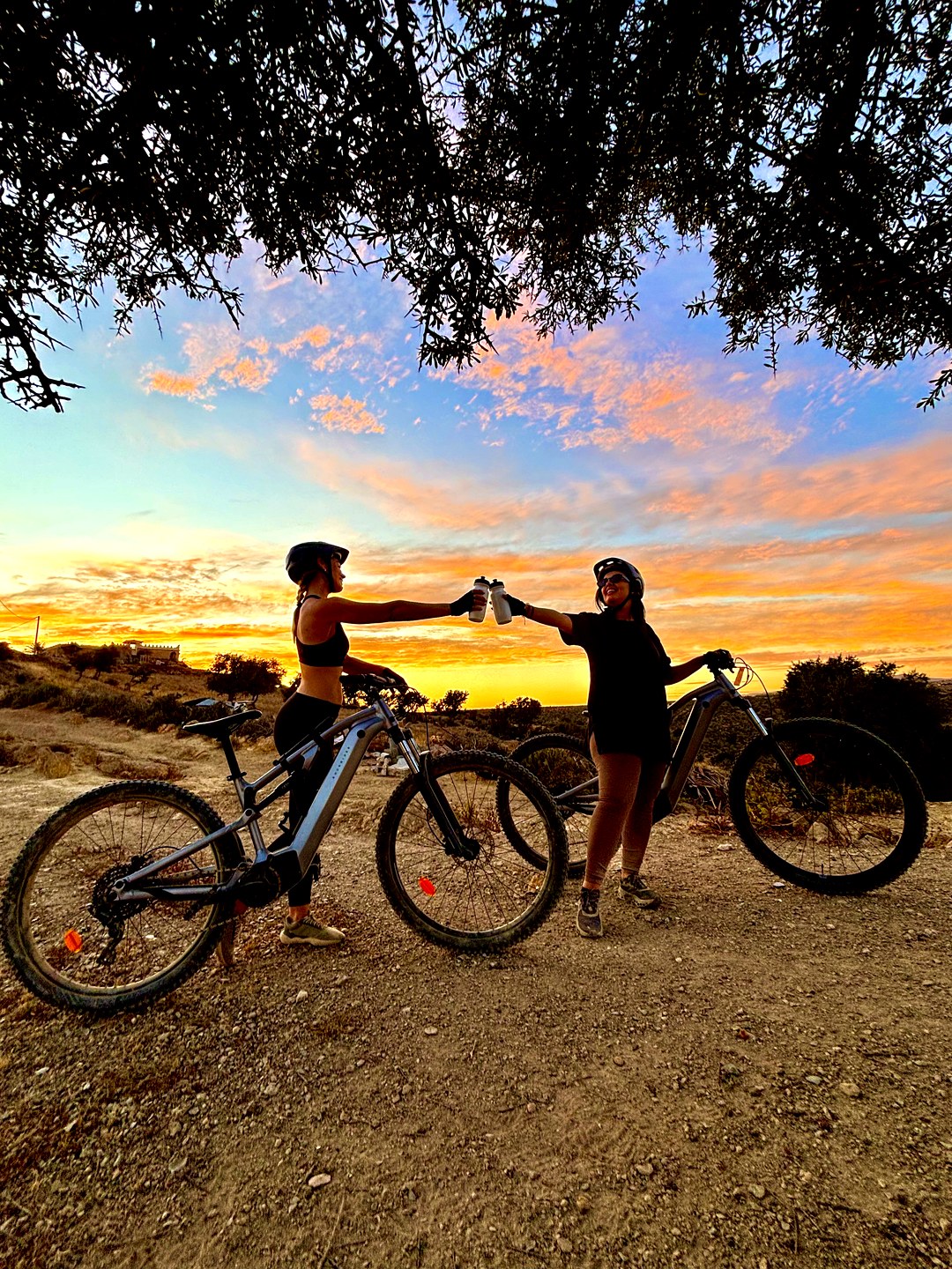 Sortie Découverte e-bike coucher de soleil